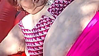 Short Video of BBW Nurse Vicki Floating on Her Huge Watermelon