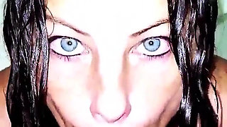 Bath Blowjob Close up