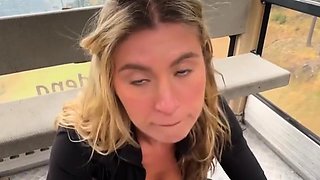 Cocoyogi Rides BWC After Blowjob In Cable Car Onlyfans