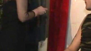 Humiliating spanking, shoe licking