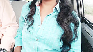 Stepdaughter with Stepmom's Boyfriend in the Car