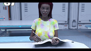Stranded in Space - First Step with Married Ebony MILF