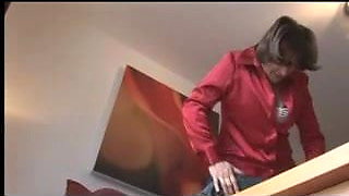 Mature in Stockings Hairy Display