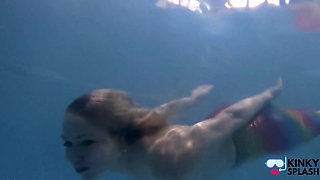 Captive Mermaid Teases You in the Pool