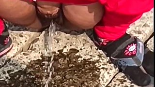Nomita Bhabhi Peeing Outdoors