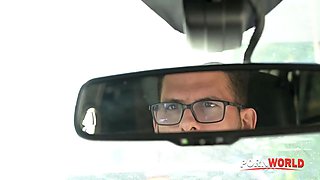 Horny Heiress Veronica Leal Tempts Daddys Staff Into DP Fuck Fest GP3208