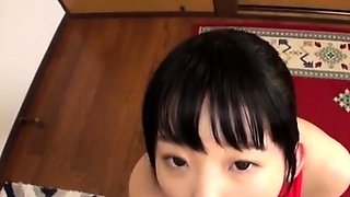 Japanese teen in schoolgirl uniform stripped and fucked