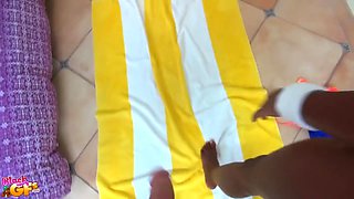 Hot Black Teen 18+ Passing From Yoga To Sex