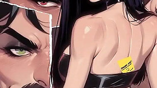 My New Girlfriend Taboo Hentai Game Ep. 41 BDSM Spanking with My Goth GF!