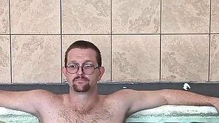 BBW Princess Sucking His Cock Underwater with Her Naughty Stepfather