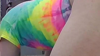 POV of MILF Lisa Fucking Mikes Ass with Huge Dildos