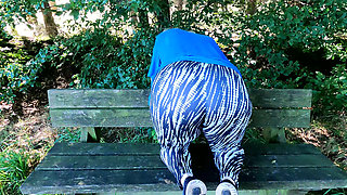 Ass Spanking Directly on the Street
