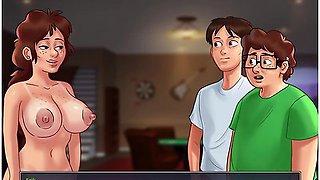 Car Toon - Stepmom Surprised Me In The Shower