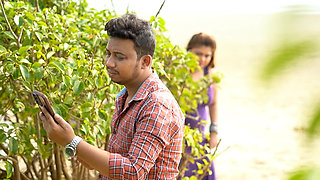 Indian Desi Step Sister and Step Brother Romance with Her House Owner ( Hindi Audio )