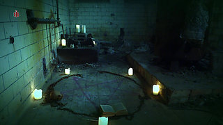 Leashed Crawling Girl - Dark House 2 #1