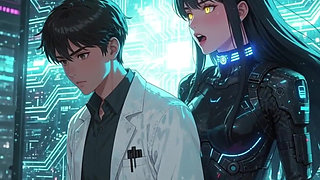 The Sexiest Robot Wants to Feel a Human Cock Inside Her Pussy for the First Time - Ai-generated Content