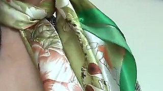 My Shiny Satin Scarves Will Turn You on! Lady Victoria Valente