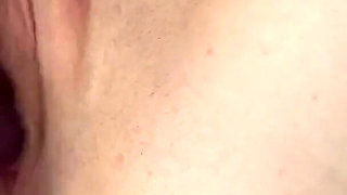 Masturbation with a Dildo Closeup