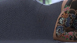 Lust Massage Room 2 - Antony Fucking Anette's Ass After Getting Blowjob From Her