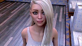 Video game fantasy with finger-tickling action and some unexpected interruptions