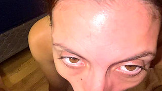 POV Delicious Blowjob in Thong