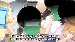 She is tricked into a wrestling match, creampied many times, and becomes a pregnant macho wife.