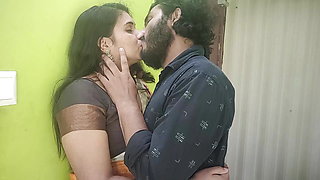 Vaishnavy and sharun long lip lock part 1, Vaiga and varun long lip lock, Lip lock romance, Saree lip lock romance, Lip lock