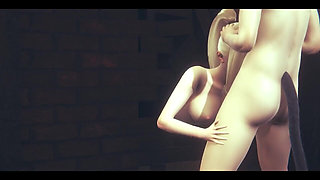 Naruto Hentai - Ino Gets Fucked in Mouth and Ass Through a Wall - Japanese Asian Manga Anime Film Game Porn