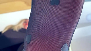 Nylon Toes Play - Then Step on Your Face