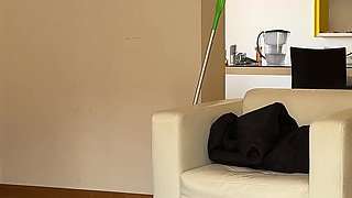 Step Mom Catches Stepson Smoking - Smoking Blowjob & Facial!