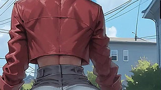 My New Girlfriend [ Taboo Hentai Game ] Ep.22 GF Walking Around Like a Pet!