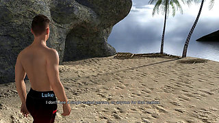 The East Block: Boyfriend Cheats His Girlfriend with Two Hotties on the Beach - Episode 34