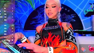 Small tit brunette in lingerie Alyssia