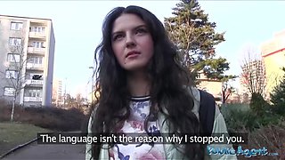 Tender Francesca's sex with stranger video