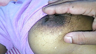 Hairy Asian Tits Slow Strip Complete Body Show Before Fucking