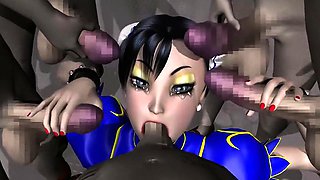 Virgin Fighter Training 2 - Exotic 3D hentai adult clips