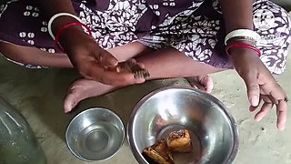 Desi Bhabhi Drunk and Horny - Deep Throat Sucking and Big Tits Homemade Sex