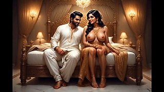 Horny Indian Bhabhi Hardcore Fuck with Husband's Friend - Rough Anal & Doggy Style