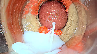 Cumming on Your Cock with Camera Inside Pussy - ASMR 4k