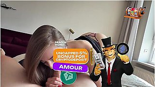 Hot Stepmom In Black Dress Jerks Off Her Stepsons Big Cock, Then Sucks And Fucks Again