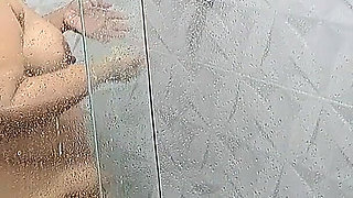 Lucky Man Fucks His Stepmom in the Shower