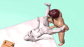 Cyberpunk 3D Adult Sex Animation Sci-Fi Character