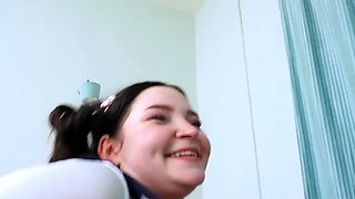 Virgin Butterfly. School Girl Butt Fucked