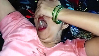 Step brother fucked his step sister and took out her pussy juice , HD uncut hindi sex video,janvi bhabhi