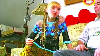 Blonde Amateur Fucked Hard on Couch and in Shower