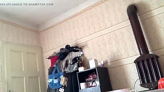 Naughty Bulgarian Teen Shows Wet Pussy Alone At Home