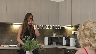 Passionate Lesbian Sex with Older Stepdaughter