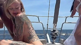 We're Partying on a Boat, and Suddenly a Massive Orgy Breaks Out with Everyone