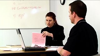 Horny college amateurs have group sex