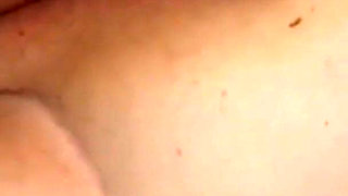 Ridding BBC Back of My Car Pounding My Ass Cumshot